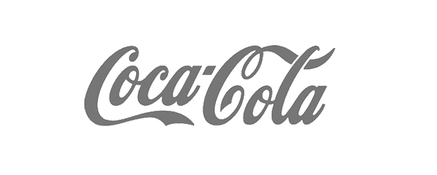 Logo Coca Cola gris