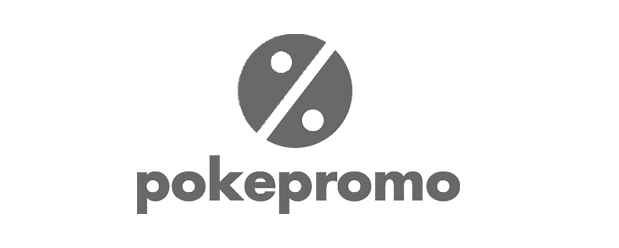 Logo Pokepromo gris