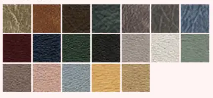 Muestras de telas en tonos grises y beige